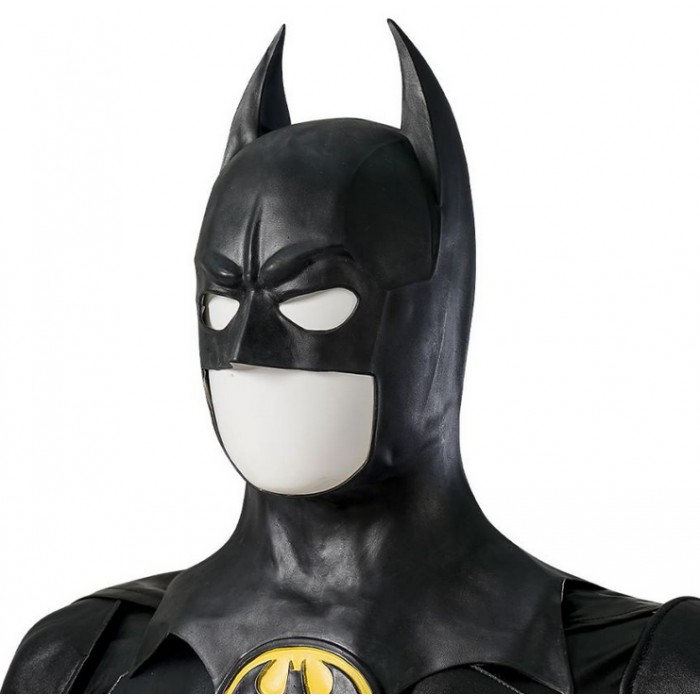  Flash Michael Keaton Batman Costume Leather Batsuit  