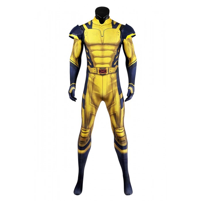 Wolverine Logan Suit Deadpool 3 Logan HD Printed Cosplay Costume 