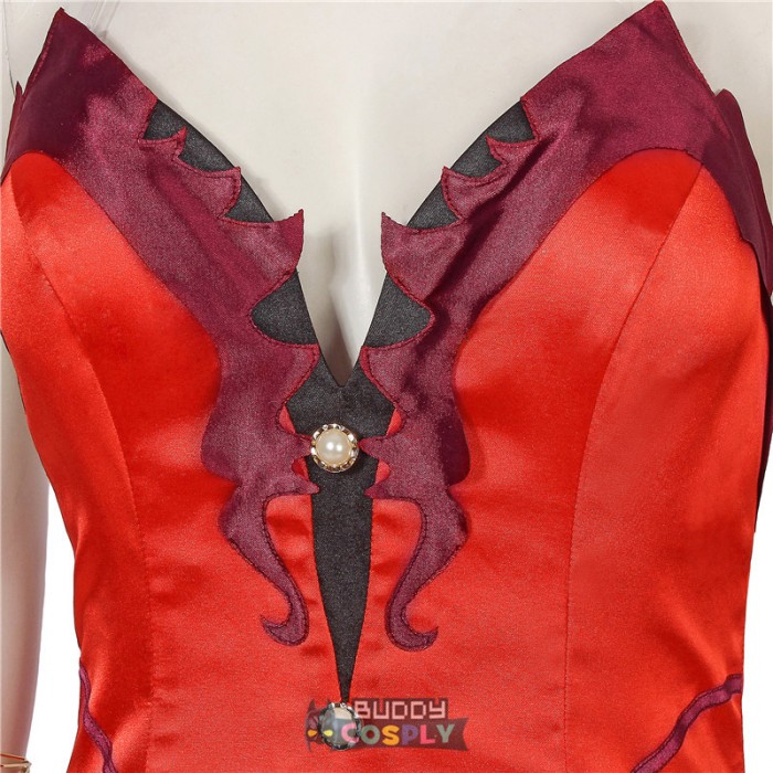Aerith Red Dress Final Fantasy VII Remake Aerith Cosplay Costumes