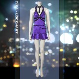Tifa Purple Dress Final Fantasy VII Remake Tifa Mature Dress Cosplay Costume