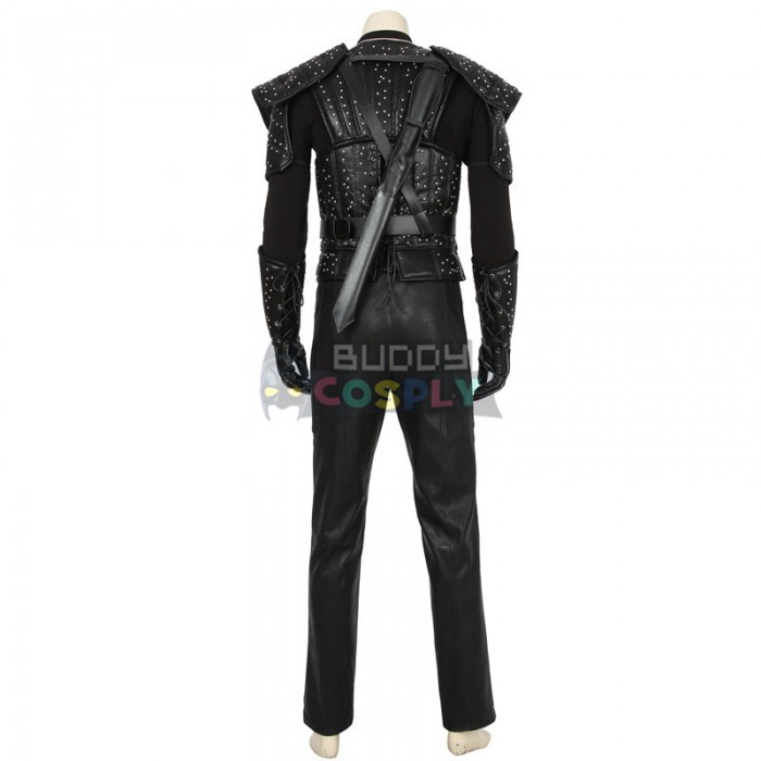 The Witcher Geralt Cosplay Costumes The Witcher TV Series Suit Top Level 4478