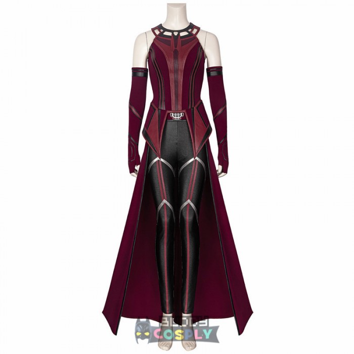 Ready To Ship Female Size Xl Wanda Cosplay Costume 2021 Wandavision New Scarlet Witch Suit 4671