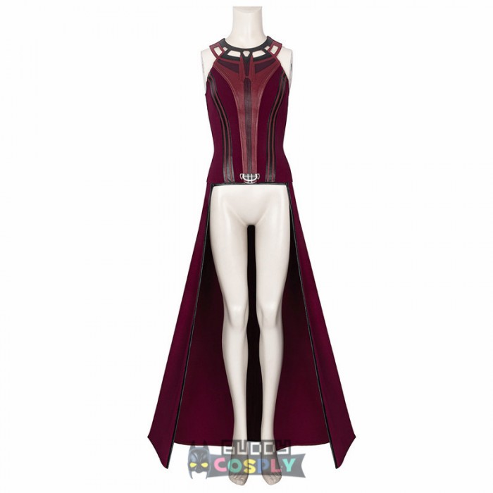 Ready To Ship Female Size Xl Wanda Cosplay Costume 2021 Wandavision New Scarlet Witch Suit 4671