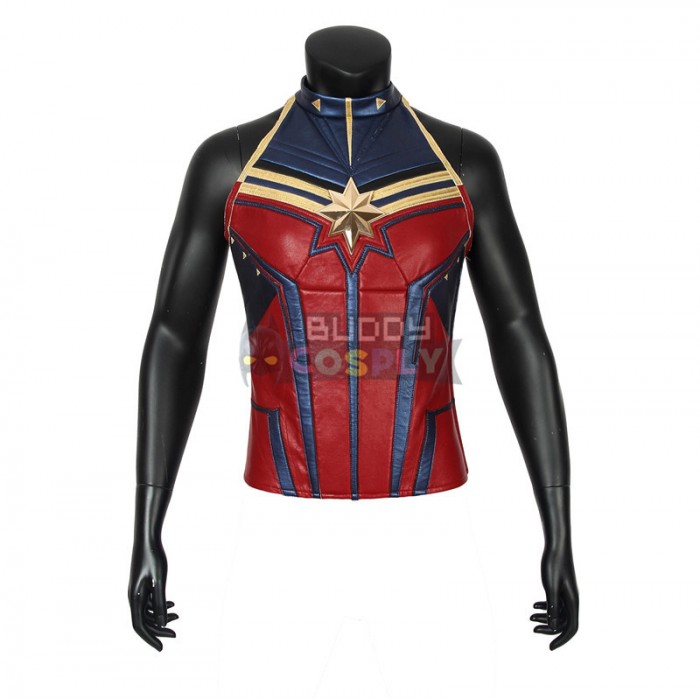 Captain Marvel Costume Avengers 4 Endgame Cosplay Suits Top Level 4447