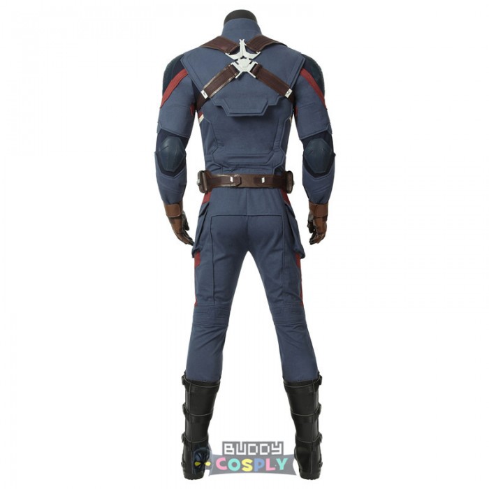 Captain America Costume Steve Rogers Cosplay Suit The 1st Avenger Cosplay Top Level 4395
