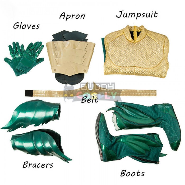 Aquaman Cosplay Costume Arthur Curry Deluxe Suit