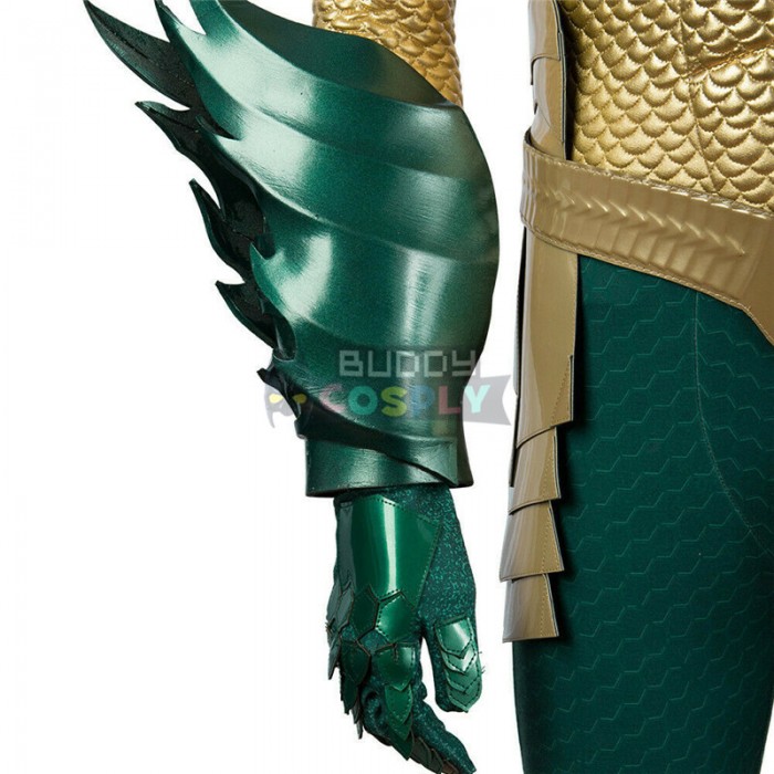 Aquaman Cosplay Costume Arthur Curry Deluxe Suit