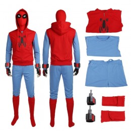 Spider-Man Homecoming Tom Holland Spiderman Outfits Cosplay Costume 4621