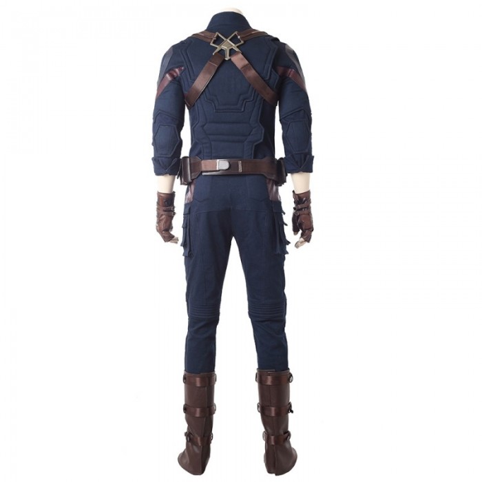 Infinity War Captain America Steven Rogers Cosplay Costumes