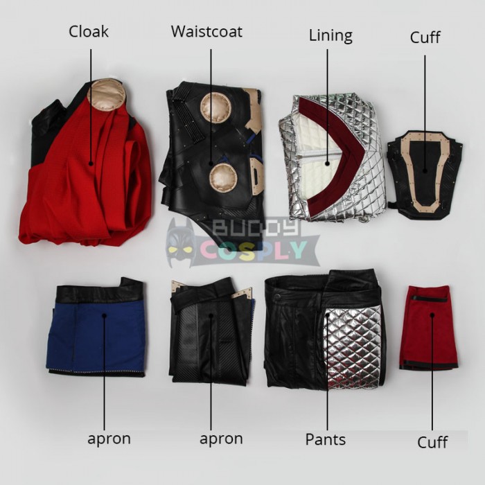Age of Ultron Thor Cosplay Costume Top Level 4486