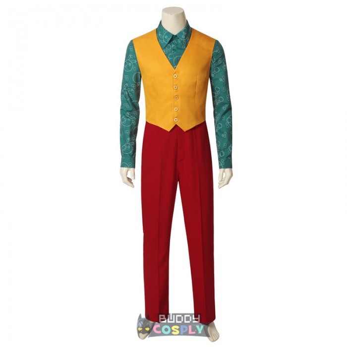 Joker Origin Cosplay Costume Arthur Fleck Cosplay Outfits 4282