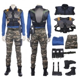 Black Panther Erik Killmonger Outfits Cosplay Costume