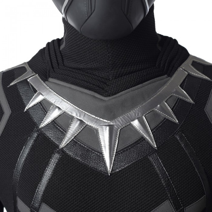T'Challa Black Panther Cosplay Costume Captain America Civil War 