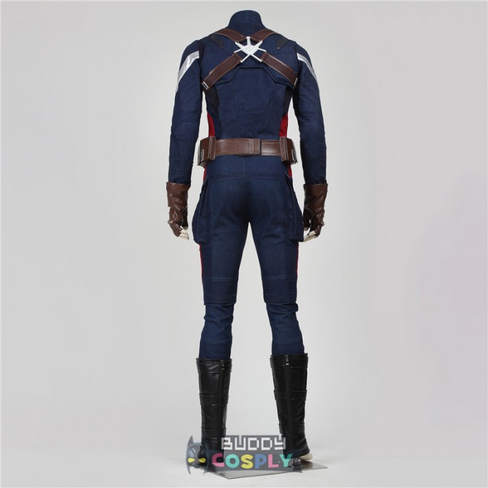 Captain America 2 Captain America Cosplay Steve Rogers Costume Top Level 3322