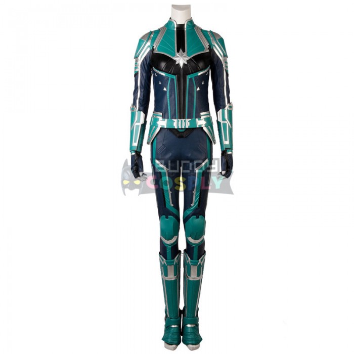 Captain Marvel Yon-Rogg Costumes StarForce Cosplay Uniform Male Suits
