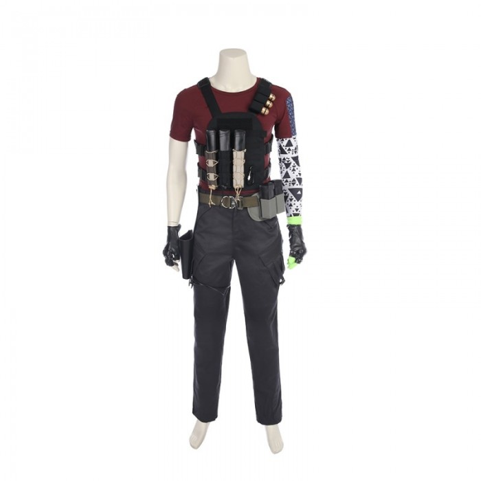 Deadpool 2 Nathan Summers Cable Cosplay Costume Top Level