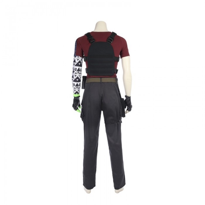 Deadpool 2 Nathan Summers Cable Cosplay Costume Top Level