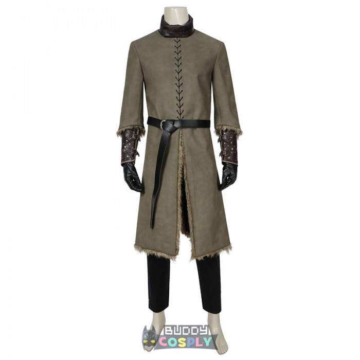 Jon Snow King of The North Cosplay Costume Outfits Game of Thrones Season 8 Cosplay 4385