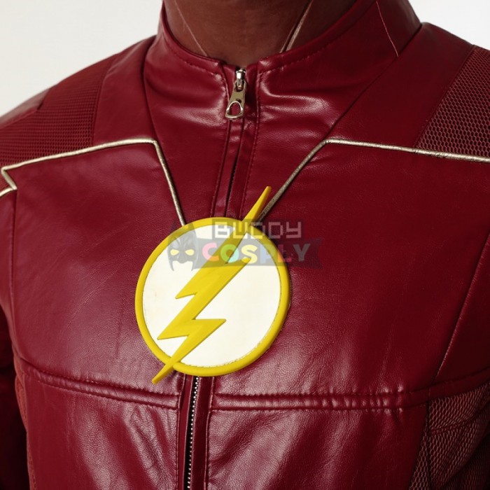 The Flash Season 4 Barry Allen Cosplay Costume Top Level 3951