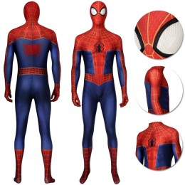 Peter Parker Suit Spider-man Into The Spider Verse Cosplay Costumes J19008AB