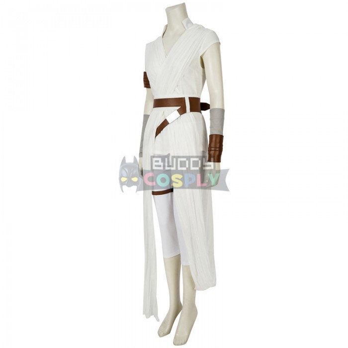 Rey Cosplay Hooded Costumes The Rise Of Skywalker Edition 4431