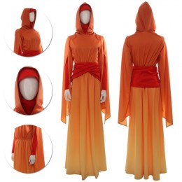 Queen Padme Amidala Cosplay Costume Star Wars Padme Cosplay Handmaiden Gown