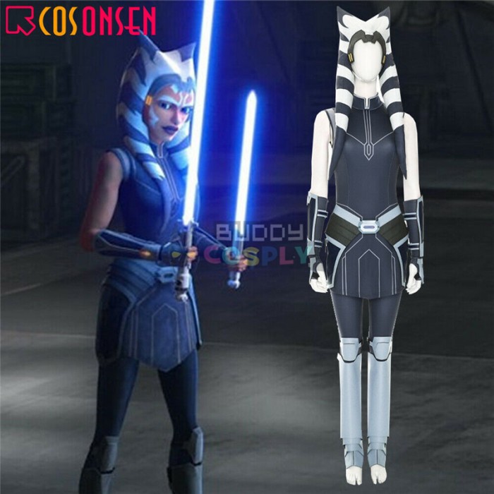 Ahsoka Tano Cosplay Costumes Star Wars Clone Wars Cosplay Suit Top Level