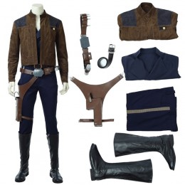 Solo: A Star Wars Story Han Solo Cosplay Costume Top Level
