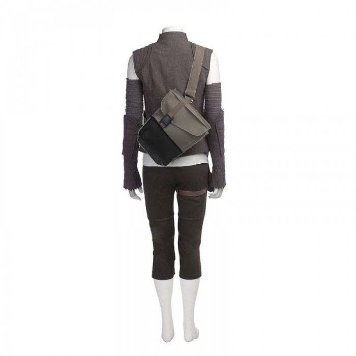 Star Wars 8 The Last Jedi Rey Outfits Cosplay Costume Full Set