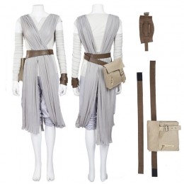Star Wars The Force Awakens Rey Cosplay Costume Top Level