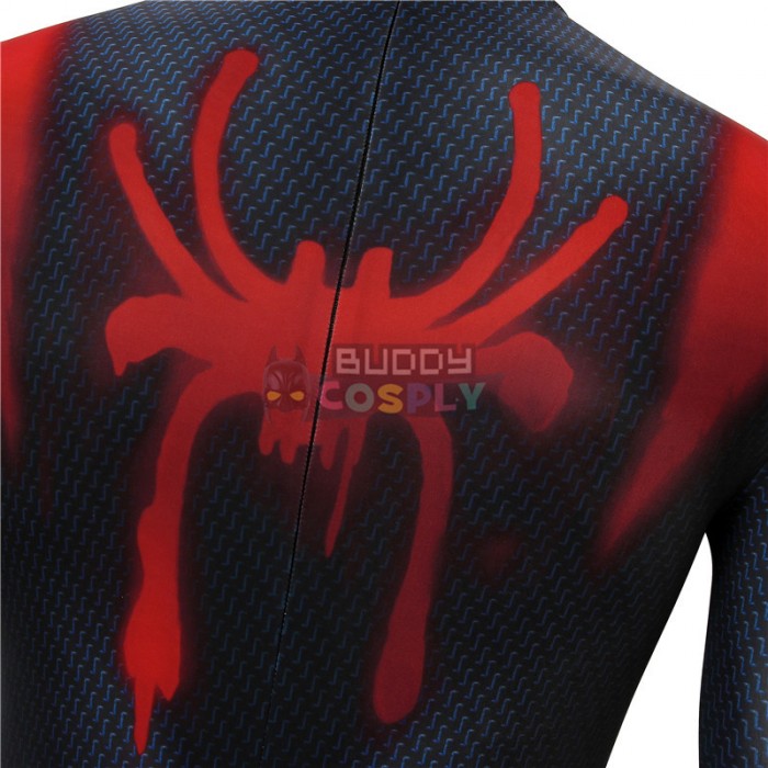 Ultimate Spider-man Cosplay Miles Morales Cosplay Costume Top Level J4185