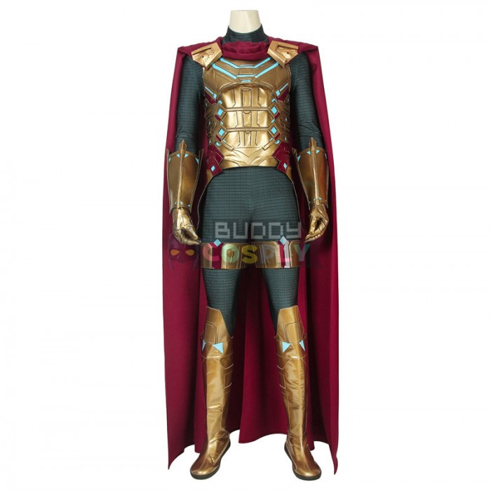 Spiderman Far From Home Quentin Beck Mysterio Cosplay Costume Easy Use Edition