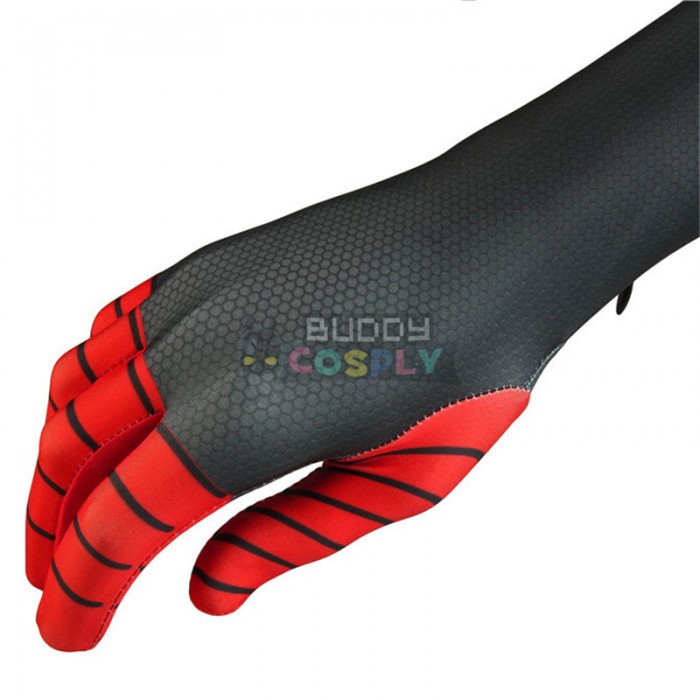 Ultimate Spider-Man Miles Morales Costume Ultimate Spider Cosplay Suit J4234