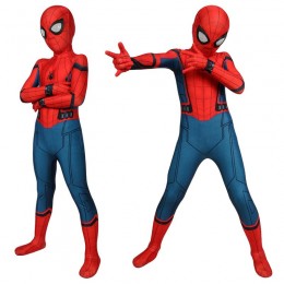 Kids Spider-man Homecoming Cosplay Suit Spandex Costume J19023BB-KID