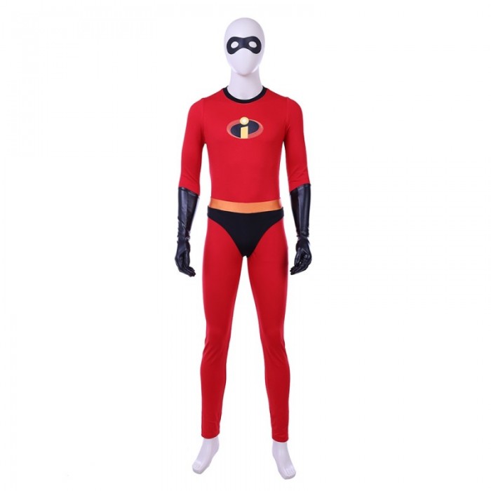 The Incredibles Mr.Incredible Bob Parr Cosplay Costume New