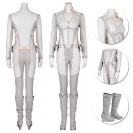 Legends of Tomorrow Sara Lance Costume White Canary Cosplay Suit