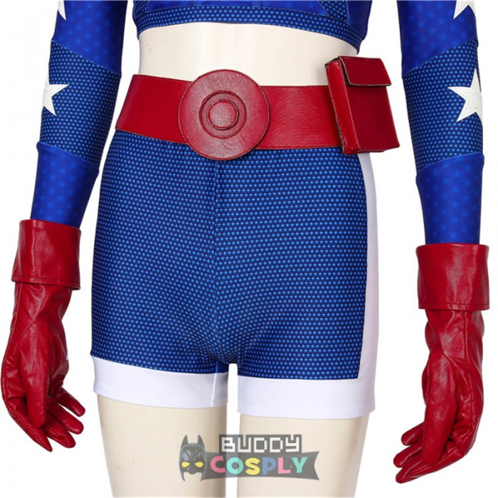 Stargirl Courtney Whitmore Cosplay Costume Star-Spangled Kid Suit