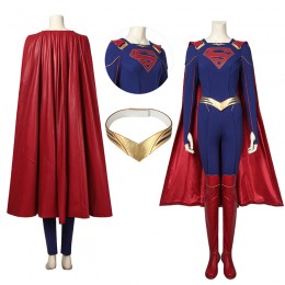 Supergirl Kara Zor-El Cosplay Costume Supergirl Season 5 Cosplay Suits Ver.2 J4484