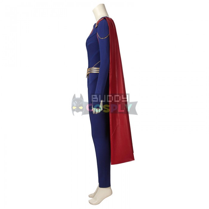 Supergirl Kara Zor-El Cosplay Costume Supergirl Season 5 Cosplay Suits Ver.2 J4484
