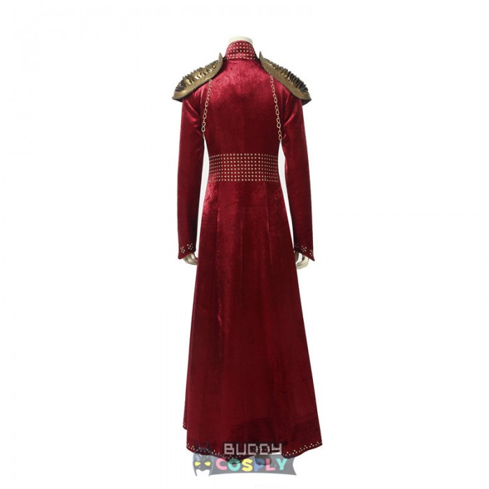 Cersei Lannister Cosplay Costume Game of Thrones Season 8 Queen Dress
