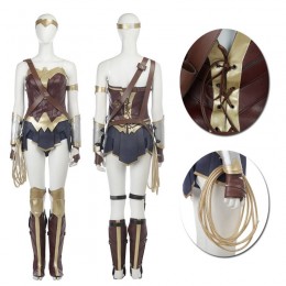 Wonder Woman Diana Prince Cosplay Costume Full Set 3406-1
