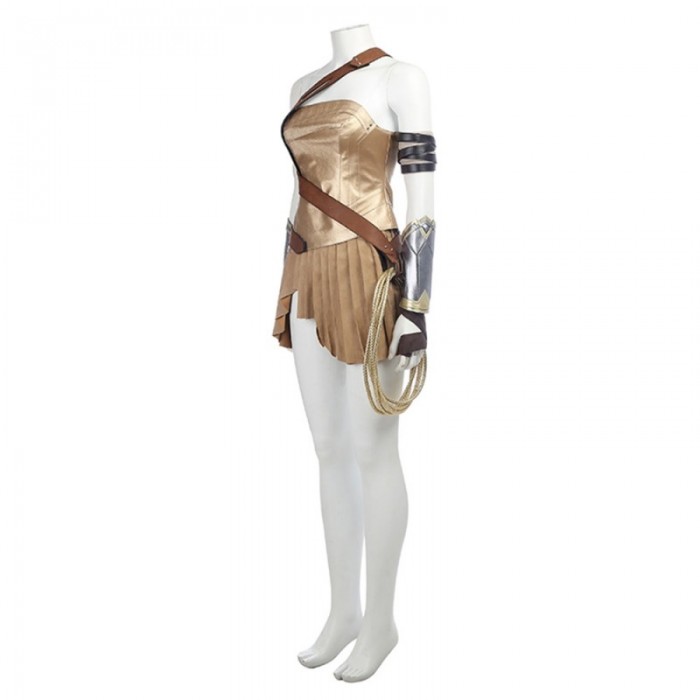 Wonder Woman Diana Prince Amazonian Warrior Cosplay Costume 3712-1
