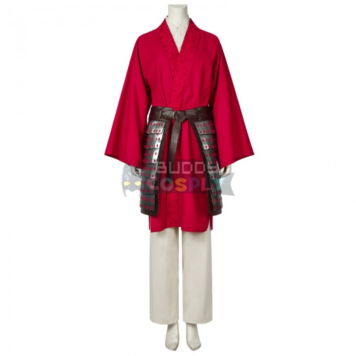Mulan Cosplay Costumes New Mulan Female Chinese Style Red Cosplay Suit 4476