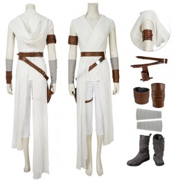 Ready To Ship Size XL Rey Cosplay Hooded Costumes The Rise Of Skywalker Edition