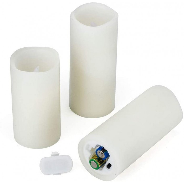 Battery Operated Flameless Candles Set