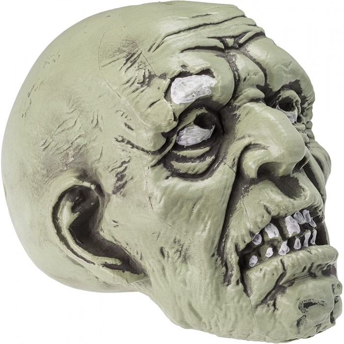 Zombie Face and Arm Lawn Halloween Graveyard Decorations