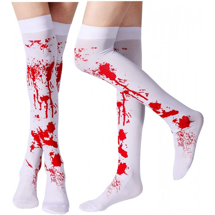 Blood Stained Stockings for Halloween Cosplay Costume