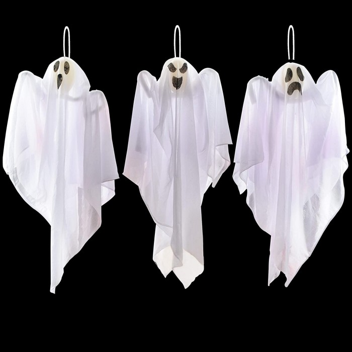 3 Pack Halloween Party Decoration Hanging Ghosts