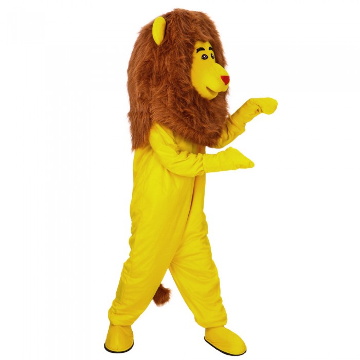 New Yellow Lion Mascot Costume Custom Fancy Dress Cosplay Cartoon Mascot Costume Carnival Costume