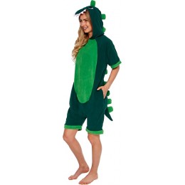 Dinosaur Kigurumi Onesiess Pajamas Animal Costumes For Adult-Kigurumi Onesie Pajama For Adult In Summer